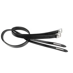 Beugelriemen Harry's Horse Crystal Zwart