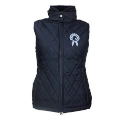 Bodywarmer Paardenpraat By EJ Eve Donkerblauw