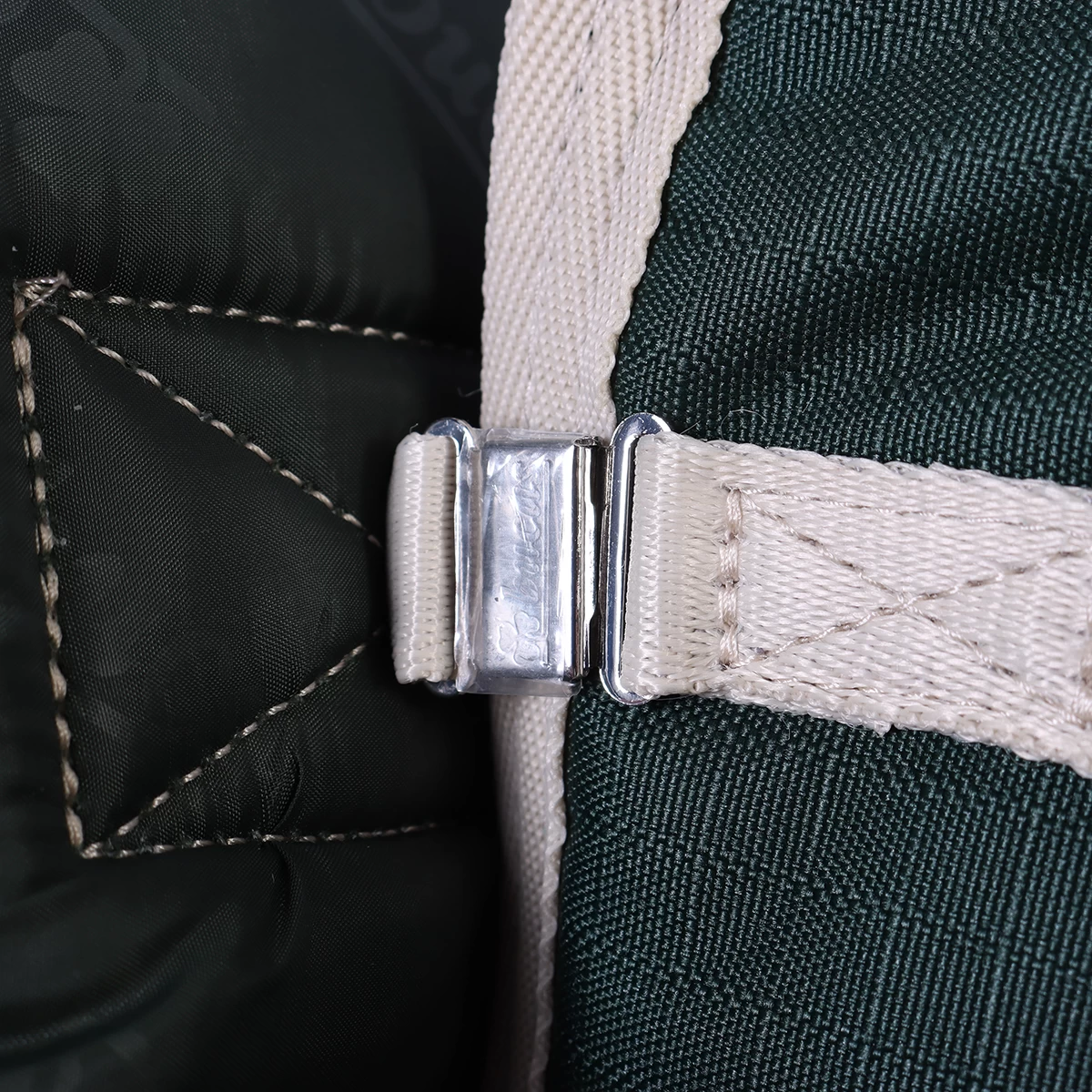 Deken Bucas Green Line 300gr Donkergroen-bruin - Afbeelding 2