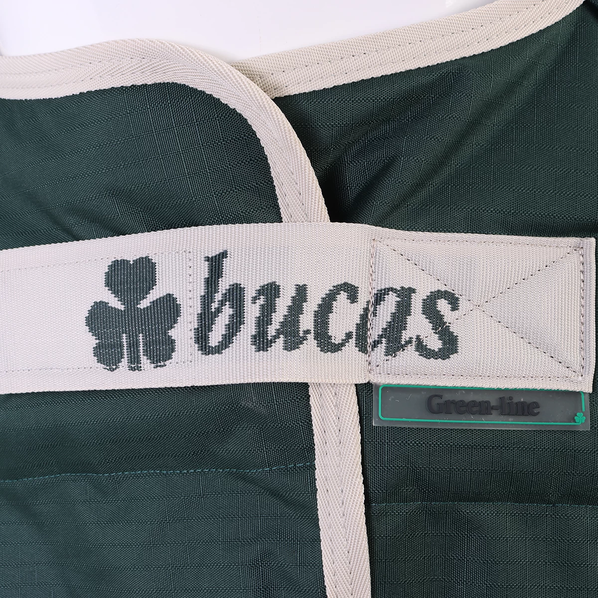 Deken Bucas Green Line 300gr Donkergroen-bruin - Afbeelding 3