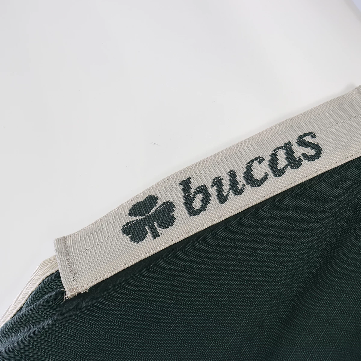 Deken Bucas Green Line 300gr Donkergroen-bruin - Afbeelding 5