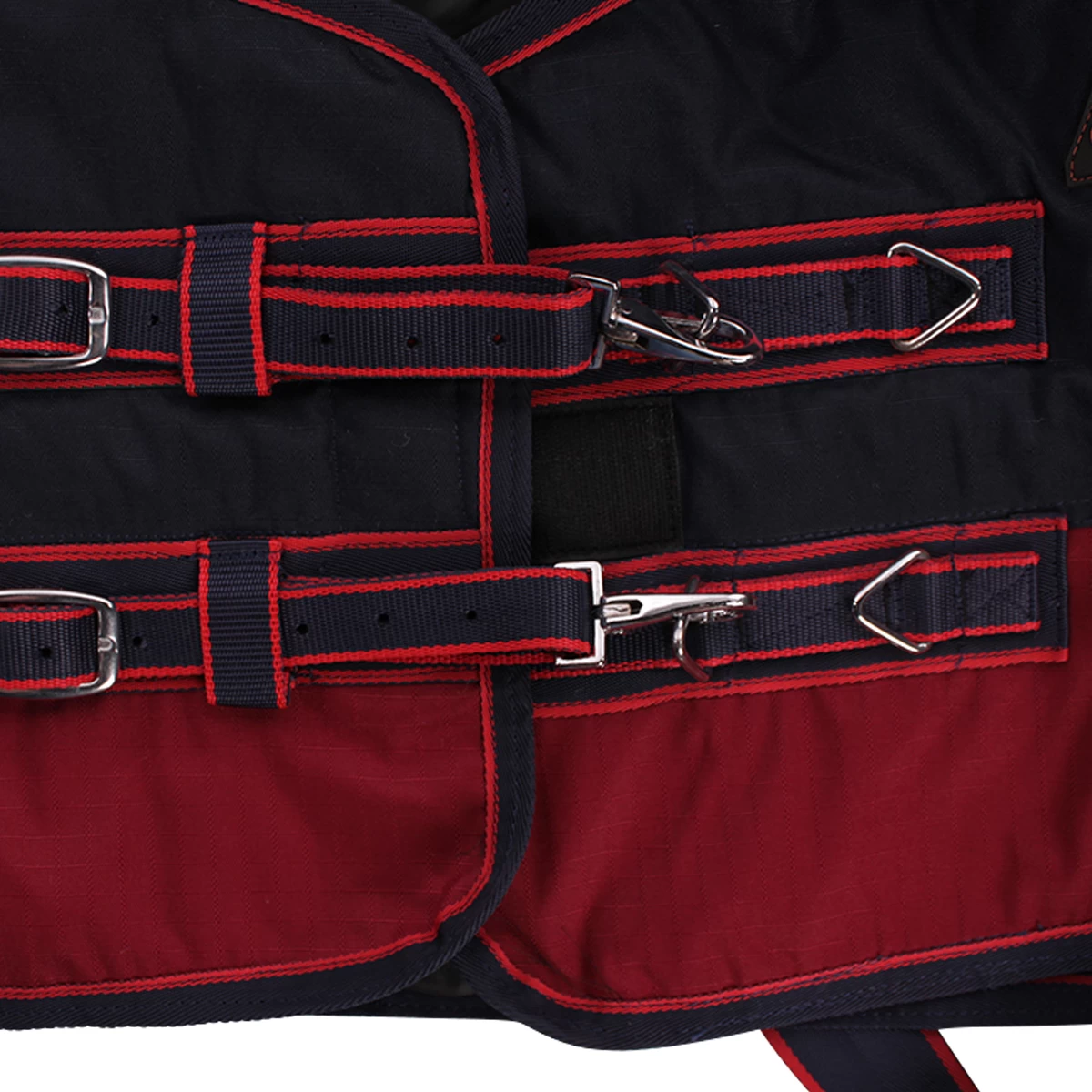 Deken Epplejeck Junior 200gr Donkerblauw-rood - Afbeelding 3