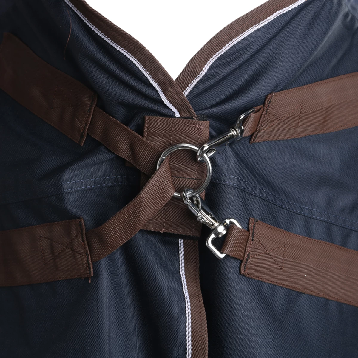 Deken Horsegear Aquero 0gr Donkerblauw-donkerbruin - Afbeelding 2