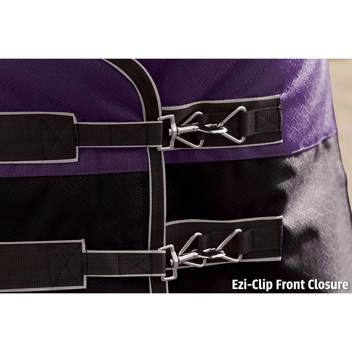 Deken WeatherBeeta ComFiTec Plus Dynamic 100gr Paars-zwart - Afbeelding 3