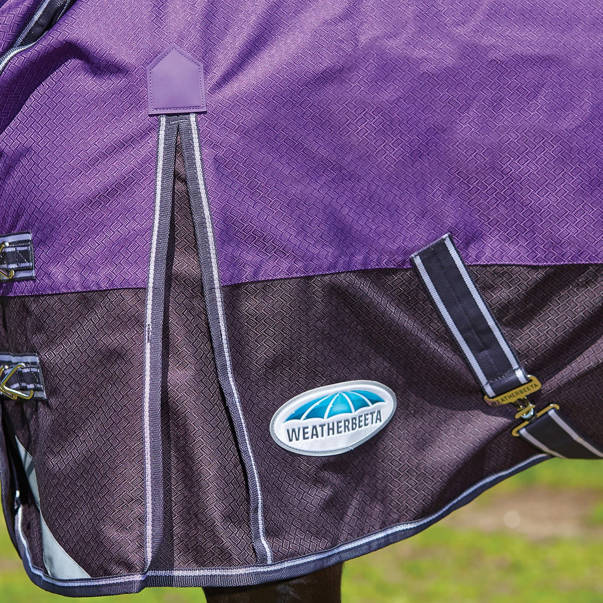 Deken WeatherBeeta ComFiTec Plus Dynamic 100gr Paars-zwart - Afbeelding 4
