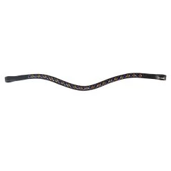 Frontriem Horka Colori Black Black-beige