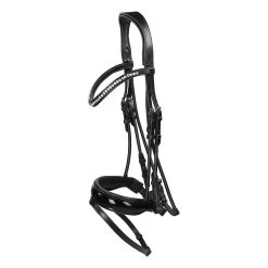 Hoofdstel Anky Anatomical Shaped Noseband Black-black