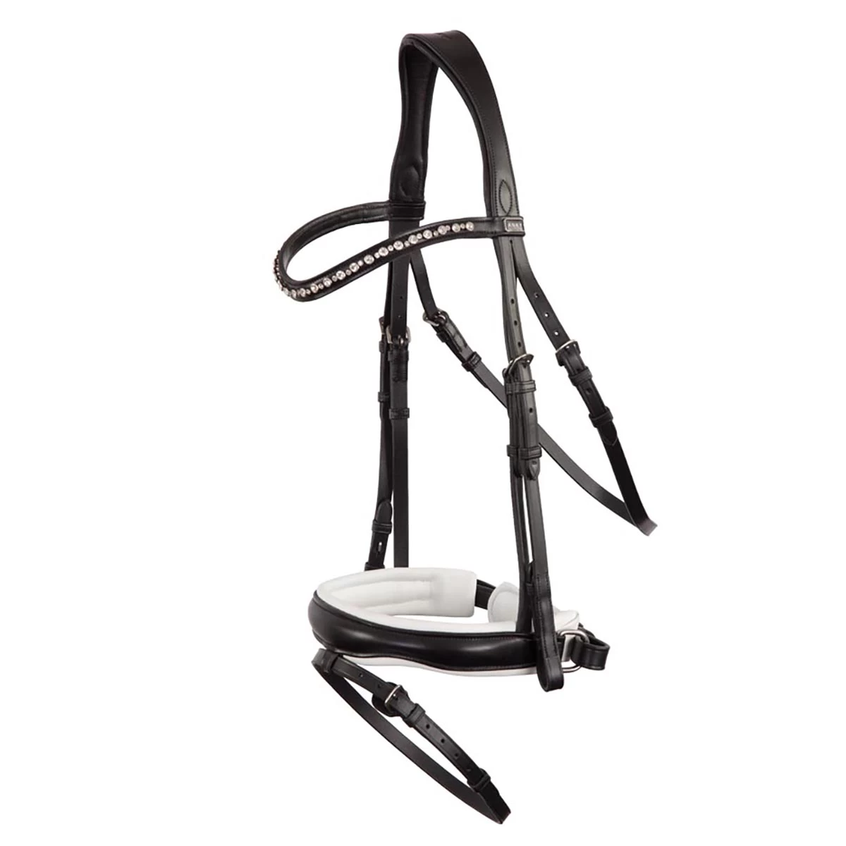 Hoofdstel Anky ATH16002 Zwart-wit