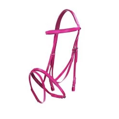 Hoofdstel Horka Pvc Flashy Middenroze