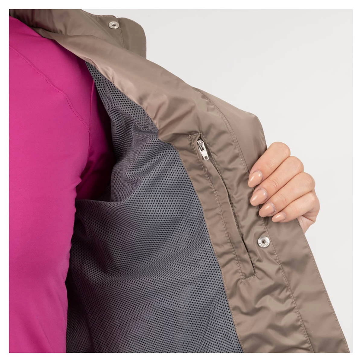 Jas BR Charlotte Lichtbruin - Afbeelding 3