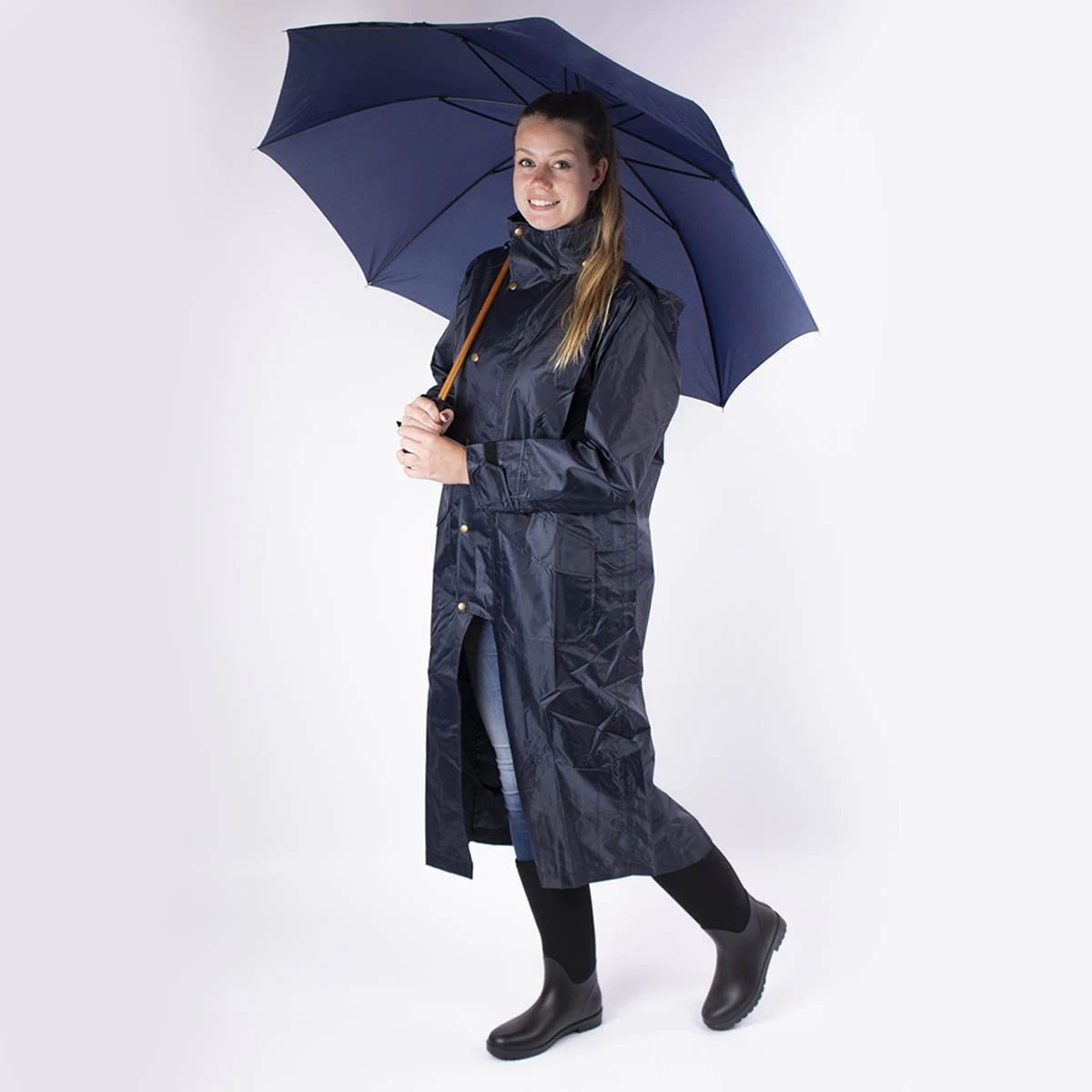 Jas Epplejeck EJDancing In The Rain Unisex Donkerblauw - Afbeelding 6
