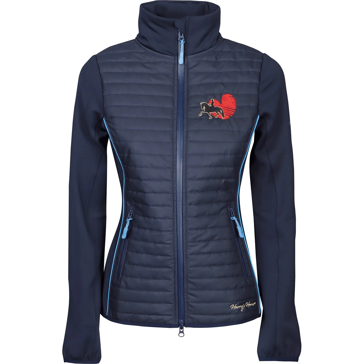 Jas Harry's Horse Friesian Style Donkerblauw