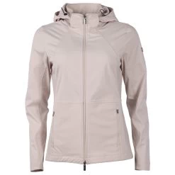 Jas Quur QFaith Softshell Lichtbruin