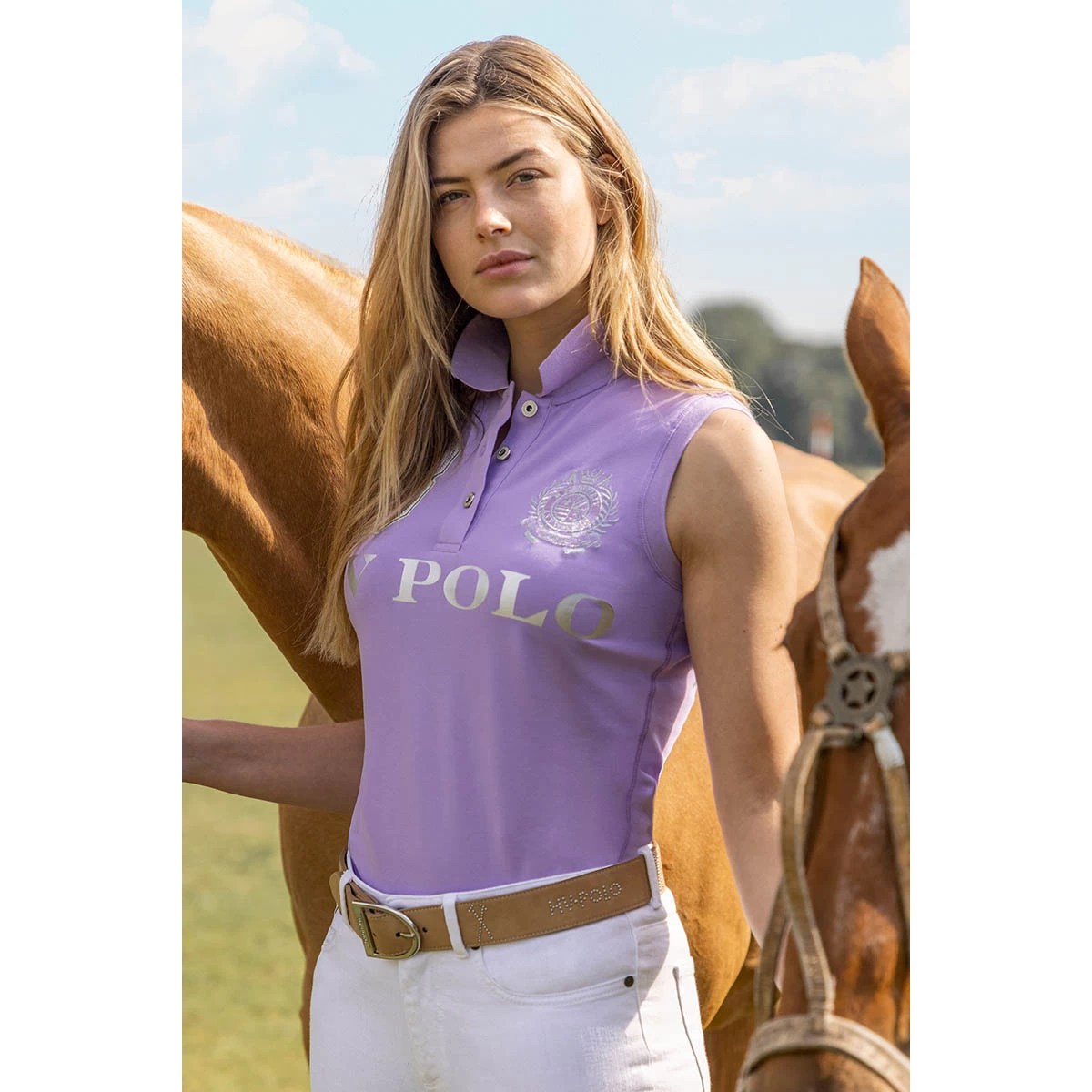 Polo HV POLO HVPFavouritas Mouwloos Paars - Afbeelding 5
