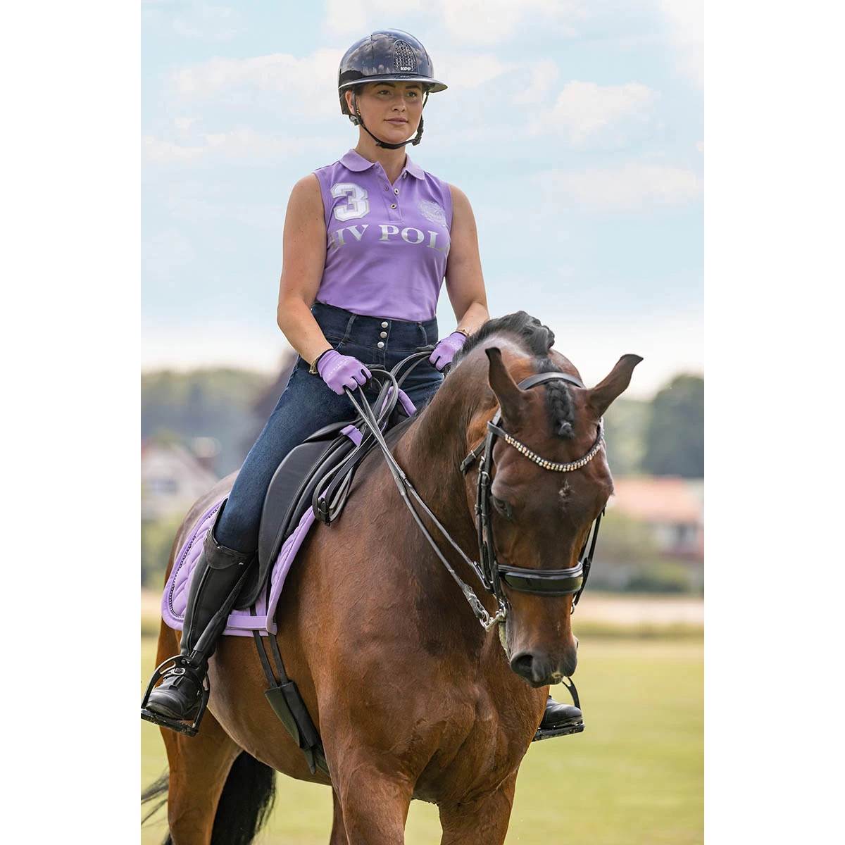 Polo HV POLO HVPFavouritas Mouwloos Paars - Afbeelding 9