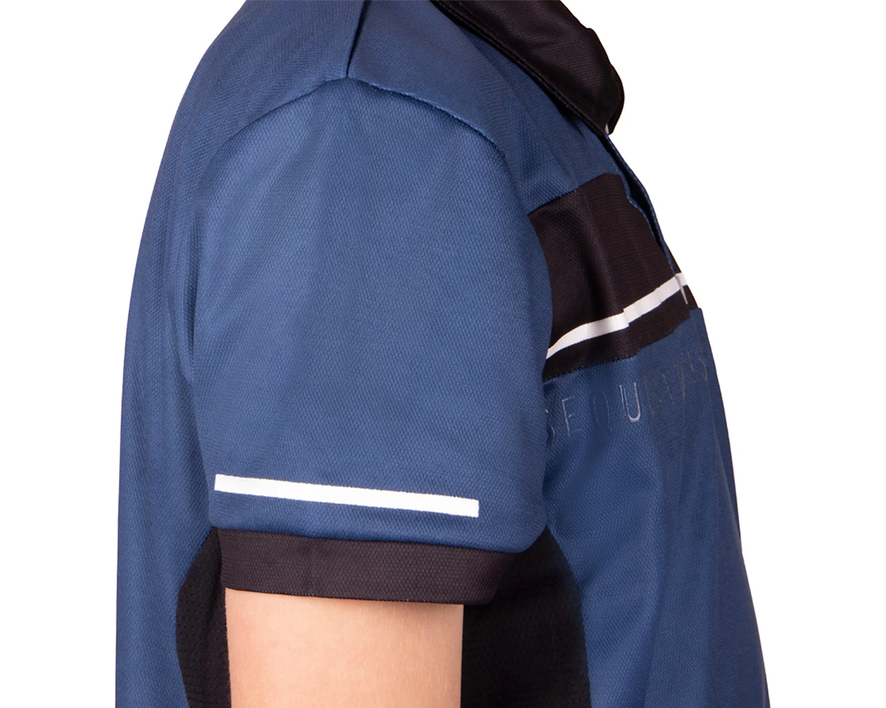 Polo QHP Kai Kids Black-blue - Afbeelding 7