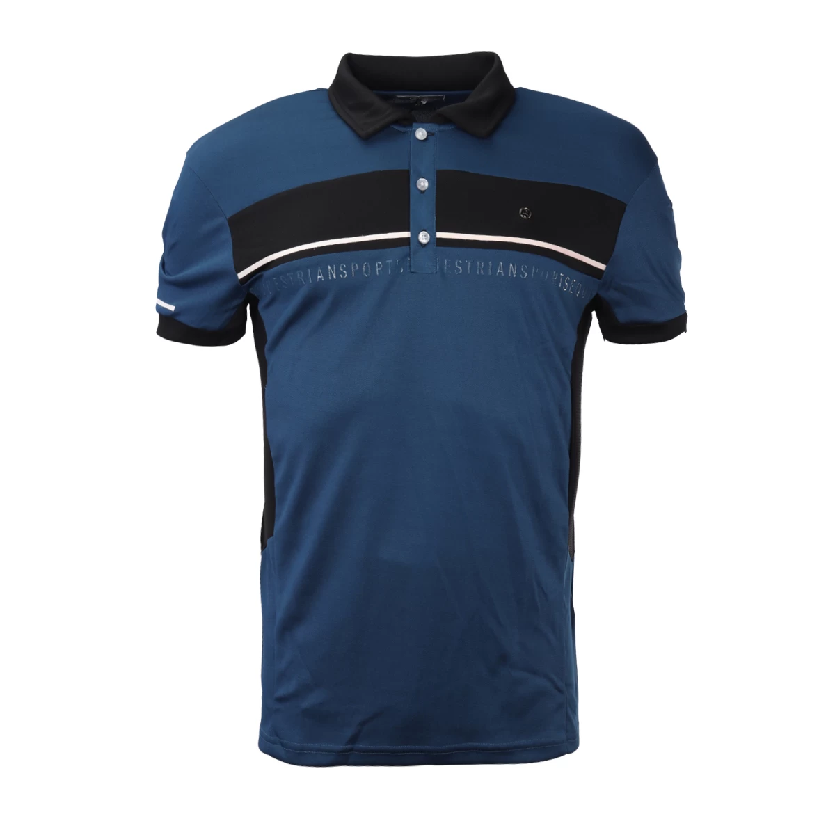 Polo QHP Kai Kids Black-blue