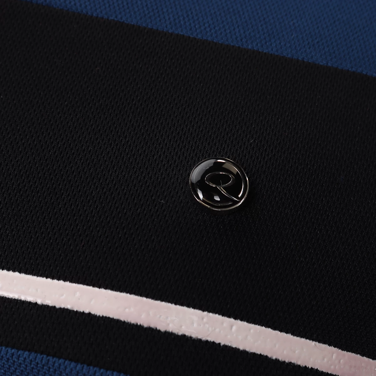 Polo QHP Kai Kids Black-blue - Afbeelding 3