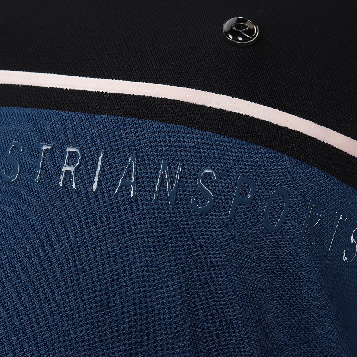 Polo QHP Kai Kids Black-blue - Afbeelding 4