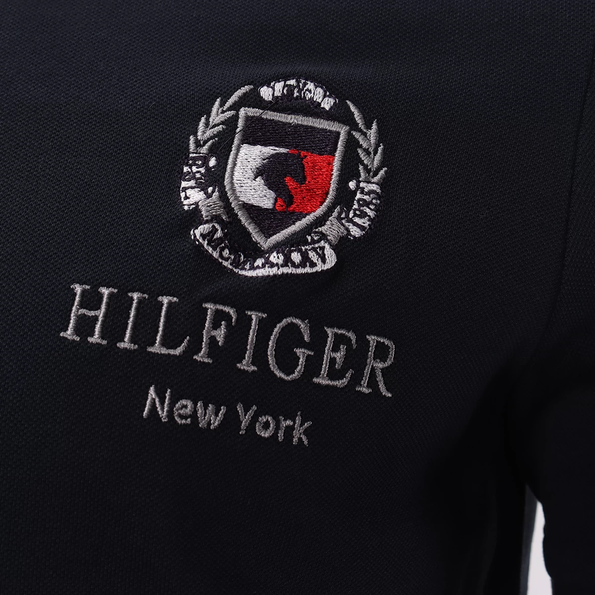 Polo Tommy Hilfiger College Men Donkerblauw - Afbeelding 7