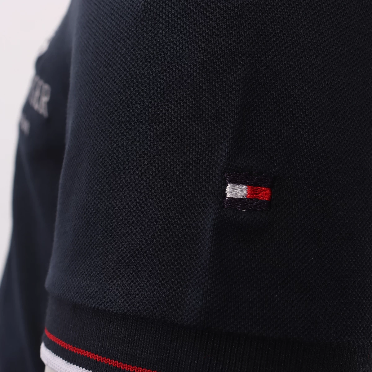 Polo Tommy Hilfiger College Men Donkerblauw - Afbeelding 8