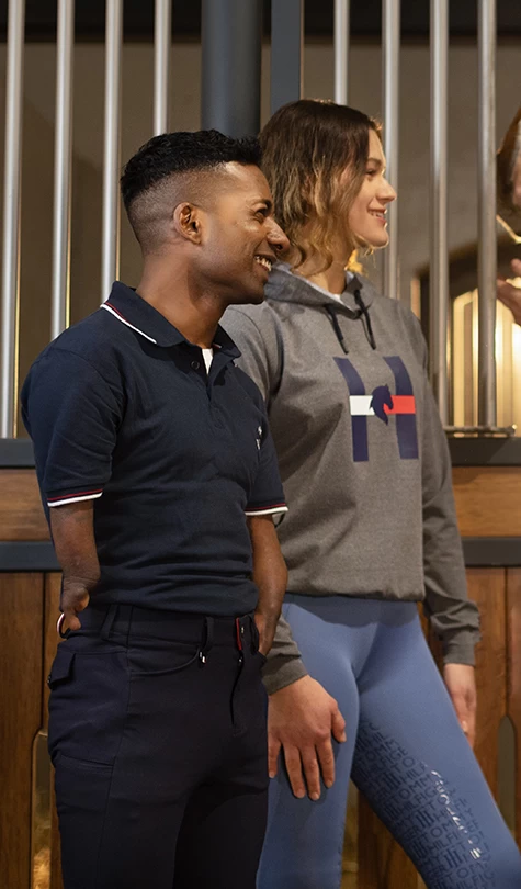 Polo Tommy Hilfiger College Men Donkerblauw - Afbeelding 9