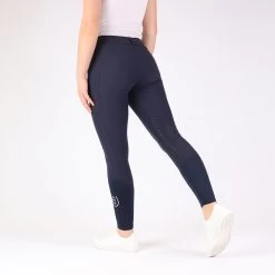 Rijbroek Equestrian Stockholm Navy Knie Grip Blauw