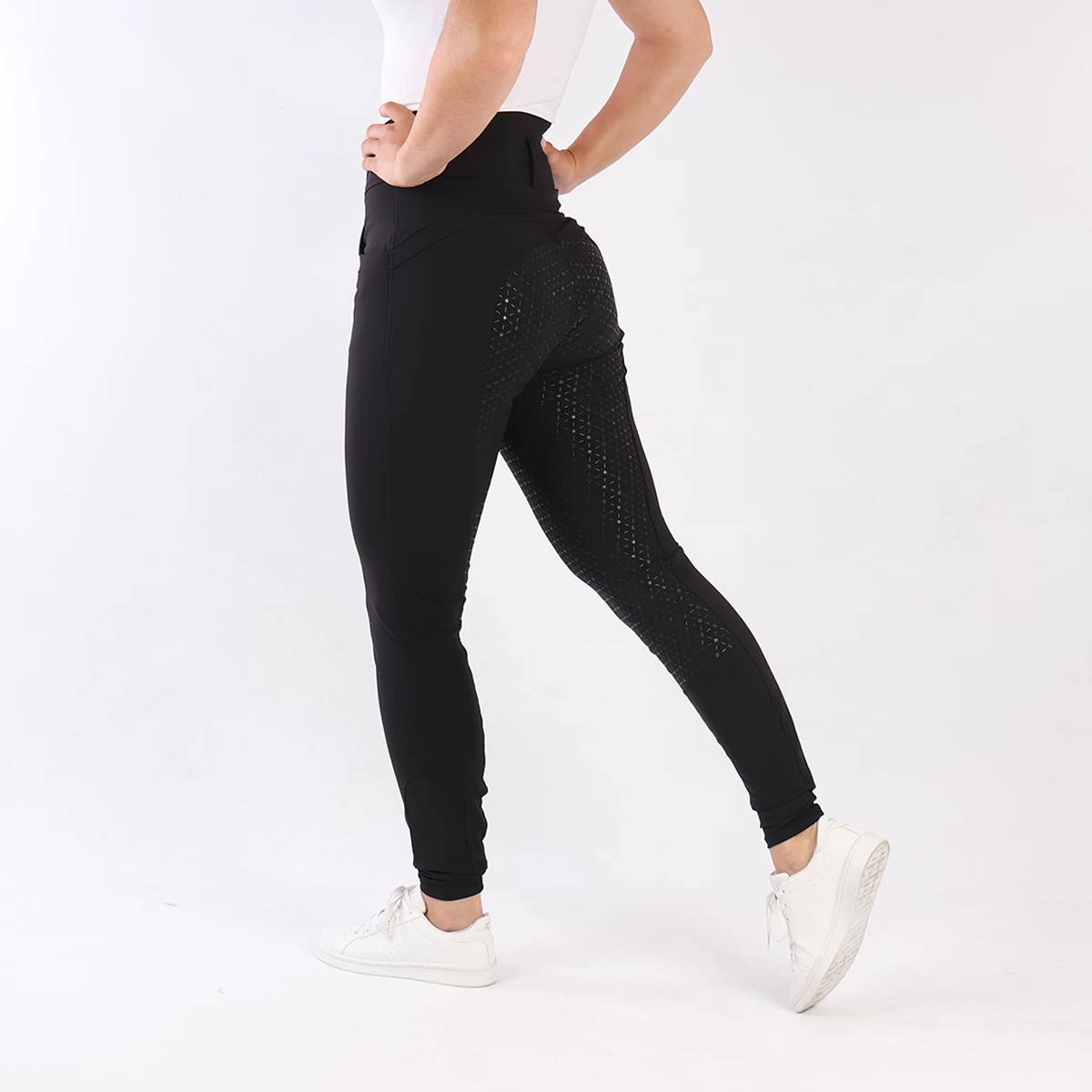 Rijbroek Harry's Horse Malagna Full Grip Zwart