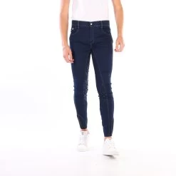 Rijbroek La Valencio LVQuadrup Denim Full Grip Men Denim