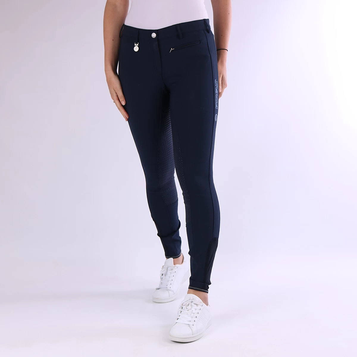 Rijbroek Pikeur Lucinda Grip Donkerblauw - Afbeelding 2