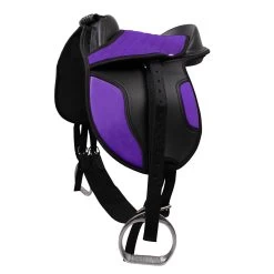 Shetland Zadel QHP Color Paars