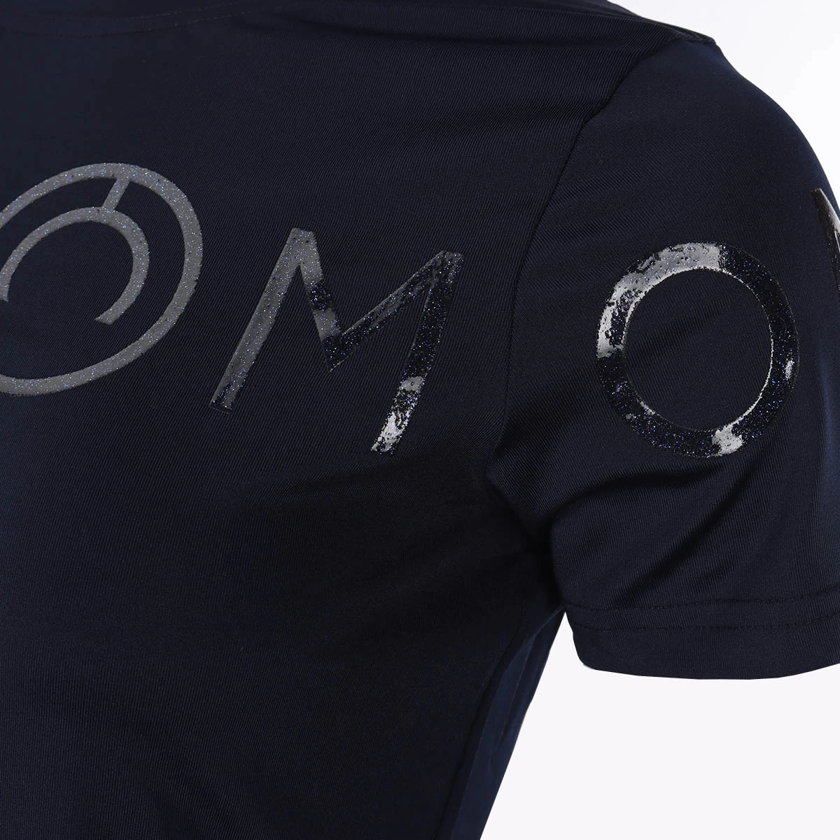 Shirt Montar Bristol Glitter Logo Kids Donkerblauw - Afbeelding 3