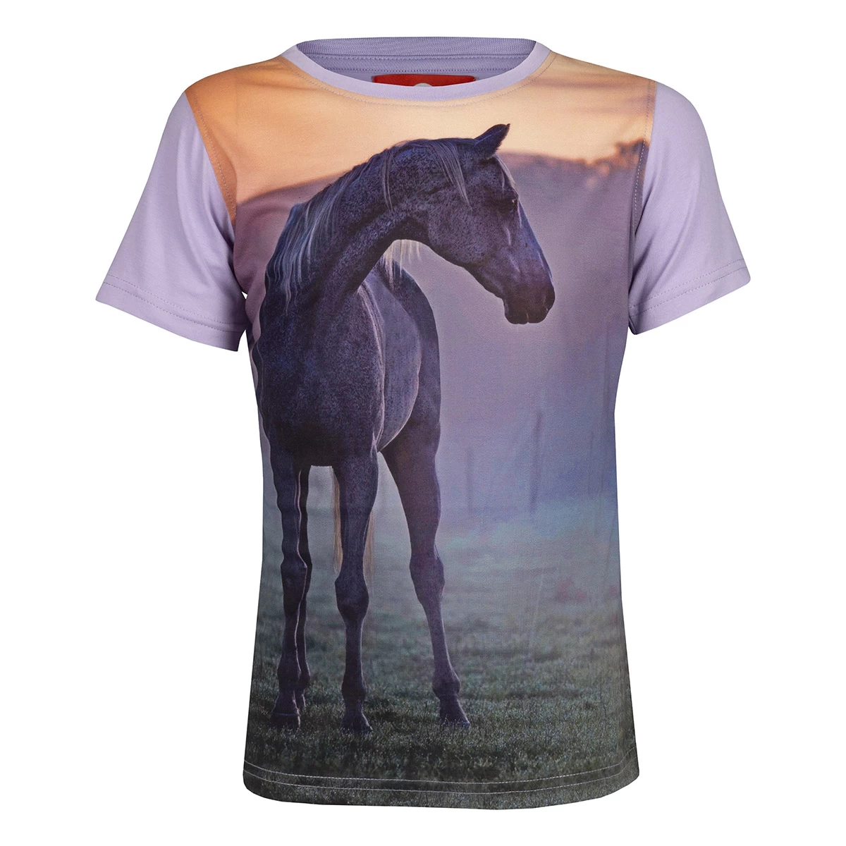 Shirt Red Horse Horsy Kids Lichtpaars