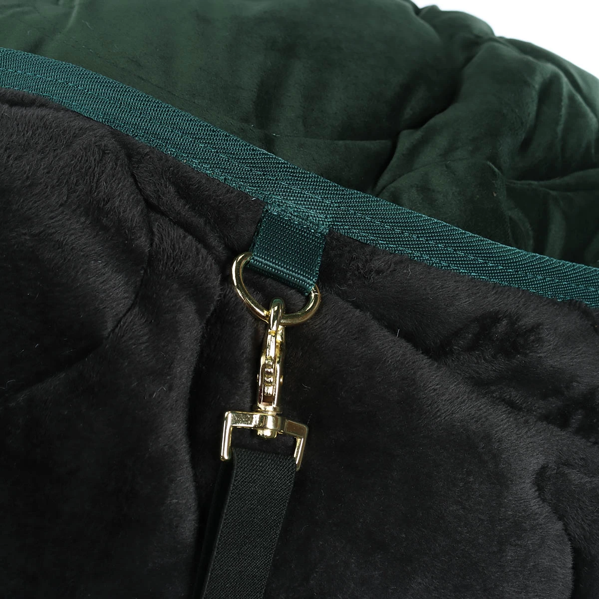 Staldeken Friesian Horse By Horsegear 160gr Donkergroen - Afbeelding 7