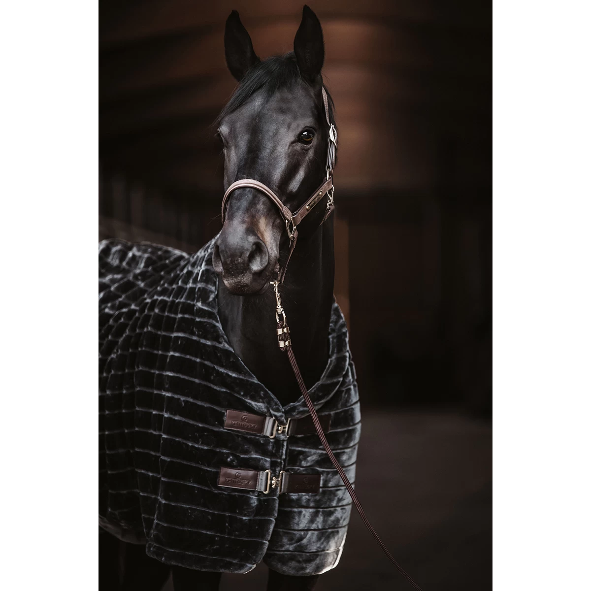 Staldeken Kentucky Fake Fur Donkergrijs - Afbeelding 3