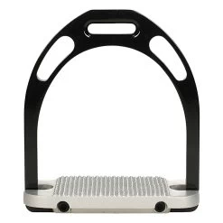 Stijgbeugels Epplejeck Color Aluminium Deluxe Zwart-zilver