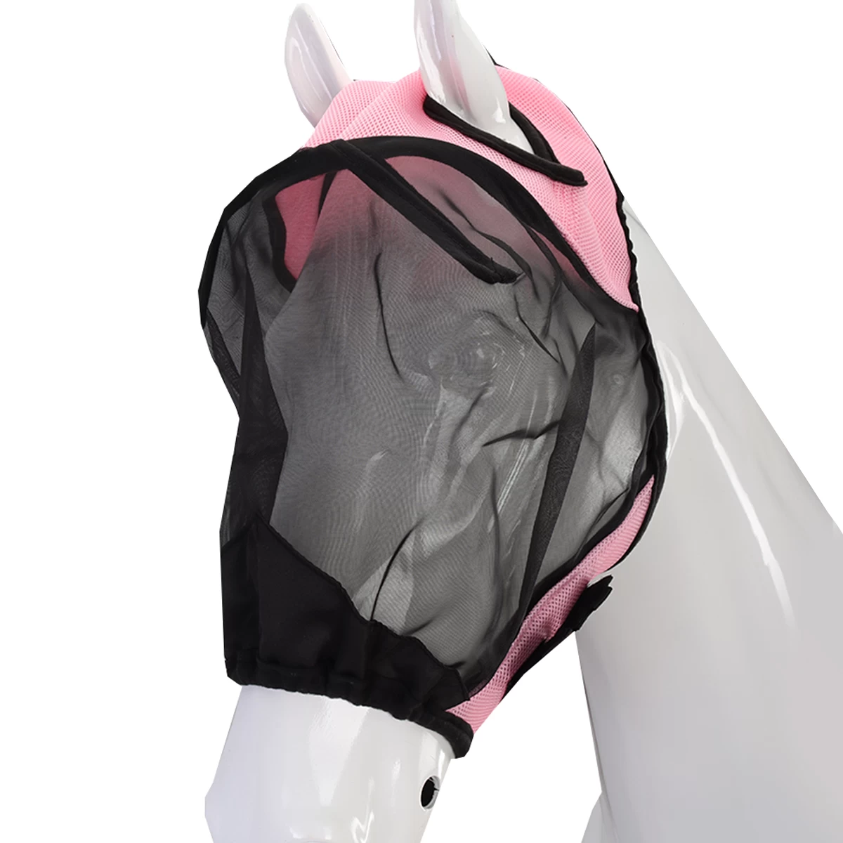 Vliegenmasker Horsegear Zonder Oren En Neus Roze - Afbeelding 2