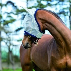 Vliegenmasker Horseware Amigo Donkerblauw