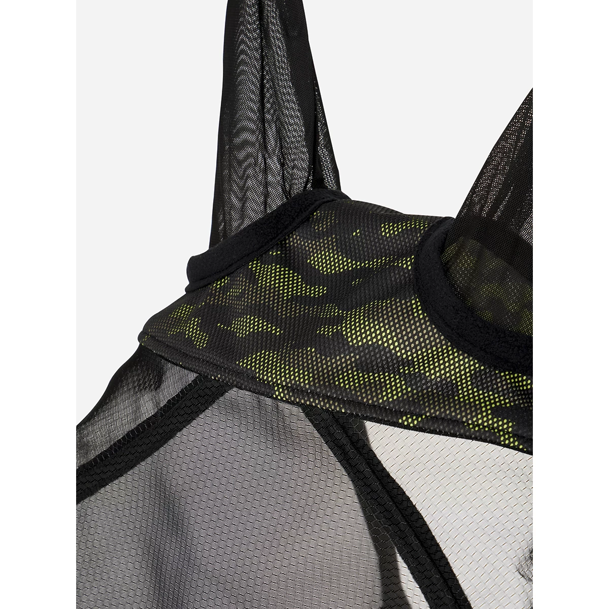 Vliegenmasker LeMieux Visor-Tek Full Camo Donkergroen - Afbeelding 3