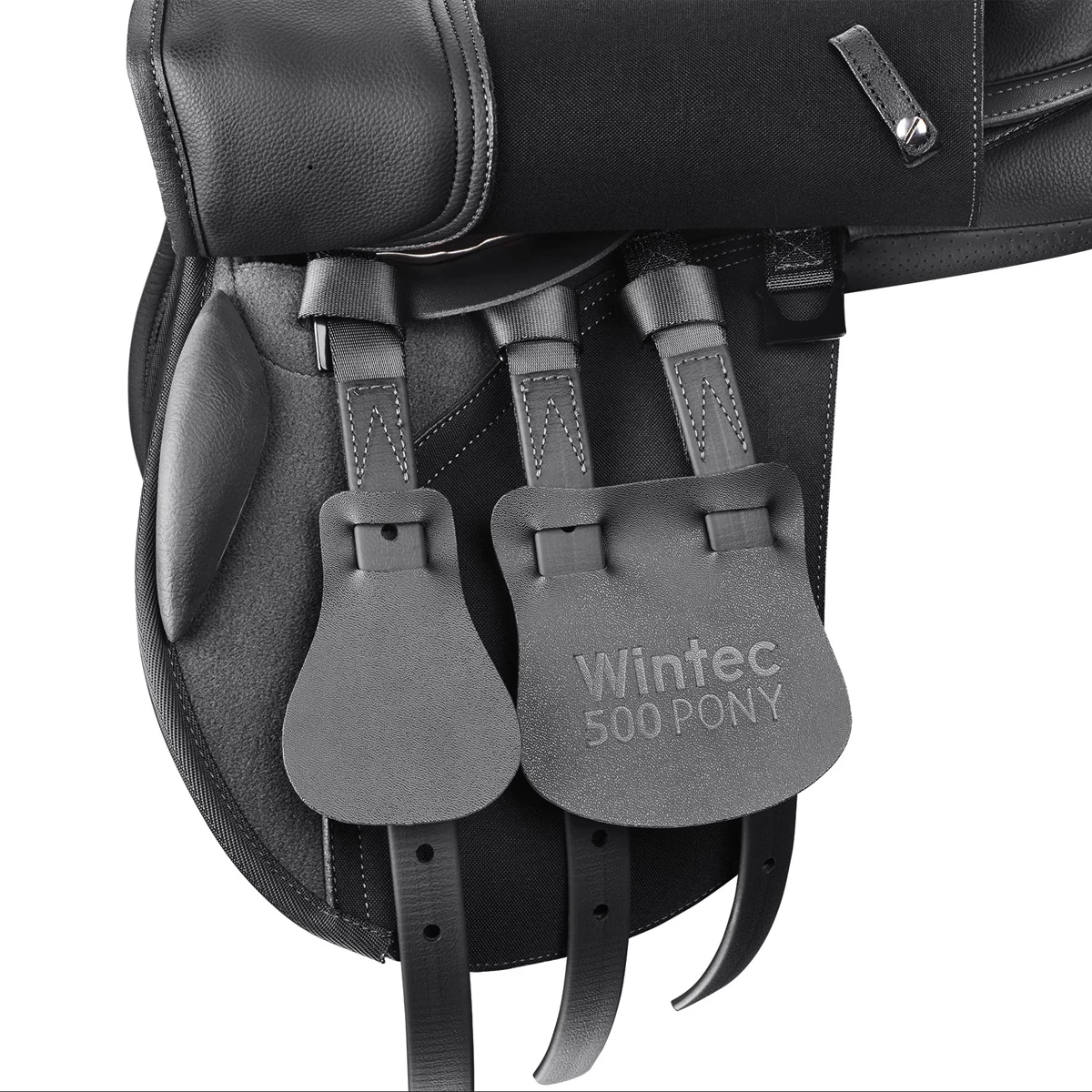 Wintec 500 Vzh Hart Pony Zwart - Afbeelding 3