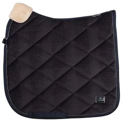 Zadeldek Eskadron Platinum Velvet Croco Donkerblauw