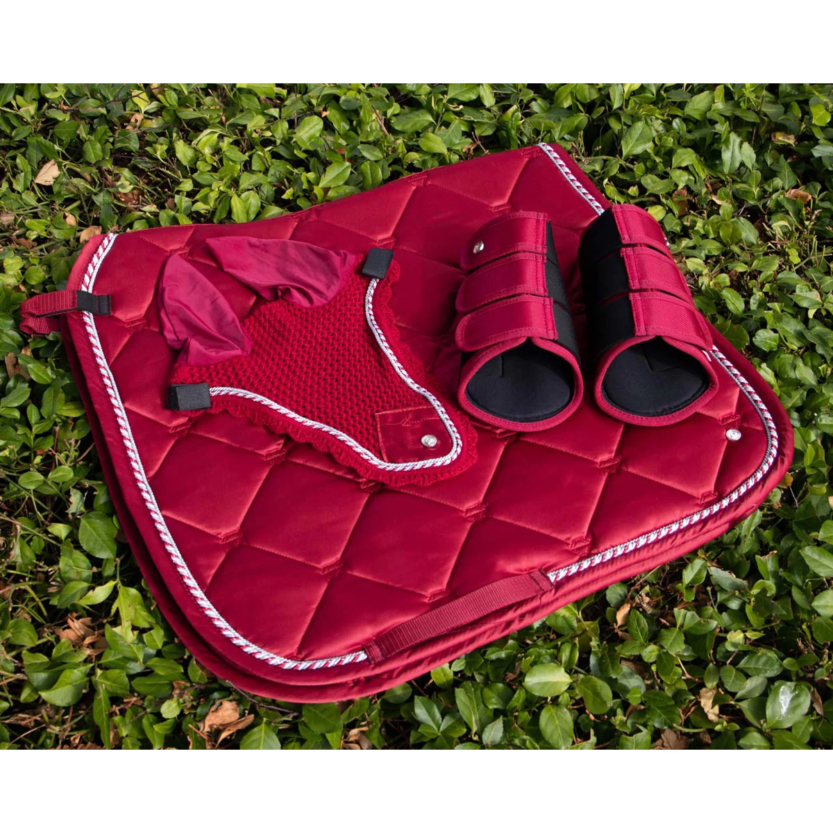 Zadeldek QHP Havana Rood - Afbeelding 6